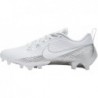 Chaussures de football Nike Vapor Edge Speed 360 2 pour homme (DA5455-102, blanc/blanc/platine pur/argent métallique)