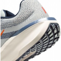 Chaussures de course sur route Nike Winflo 11 pour homme (FJ9509-103, Voile/Bleu tonnerre/Minerai de fer clair/Orange total)