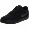 Chaussures de basket-ball Nike pour hommes, noir, noir, anthracite