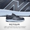 Chaussures industrielles Evolve à embout en aluminium pour hommes de New Balance, noir/gris