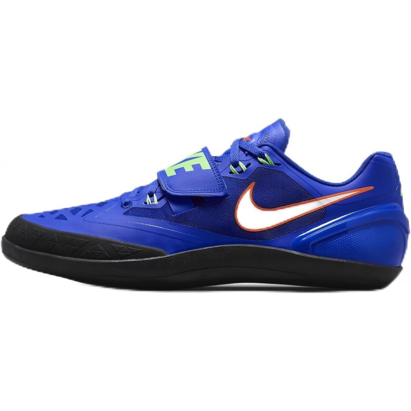 Chaussures d'athlétisme Nike Zoom Rotational 6 (685131-400, bleu coureur/orange sécurité/noir/blanc)