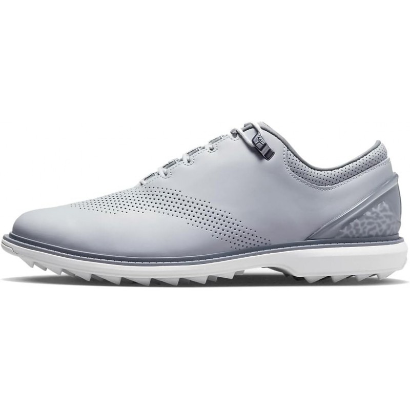 Chaussures de golf pour hommes Jordan ADG 4 pour adultes DM0103-010 (gris loup/blanc-S)