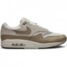 Chaussures Nike Air Max 1 Essential pour homme (FZ5808-001, blanc/platine pur/noir/or université)