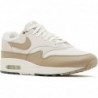 Chaussures Nike Air Max 1 Essential pour homme (FZ5808-001, blanc/platine pur/noir/or université)