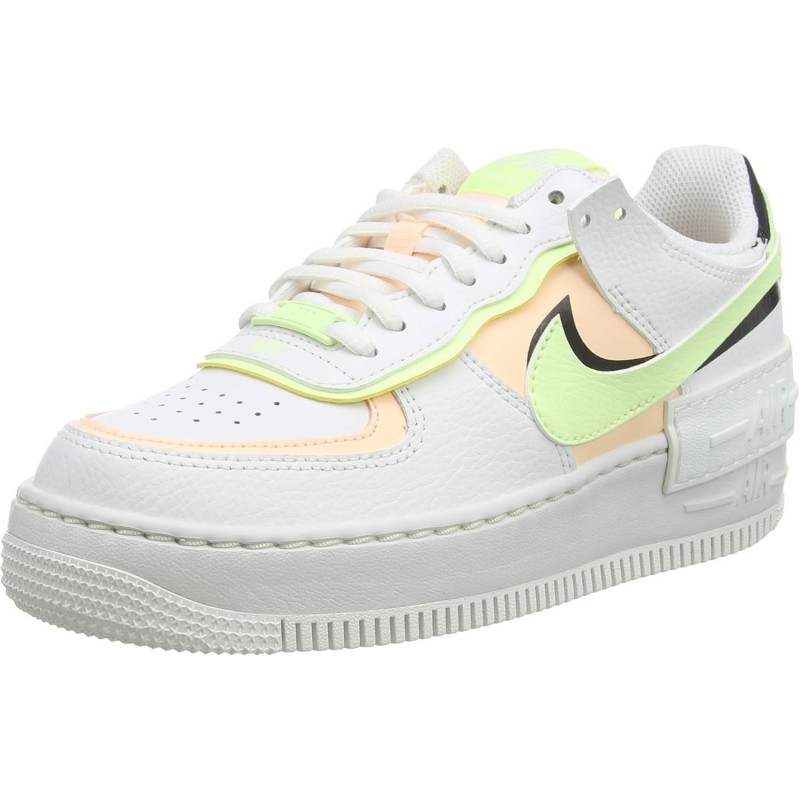 Chaussure de basket-ball Nike Air Force 1 Mid '07 Leather pour femme, blanche 366731-100