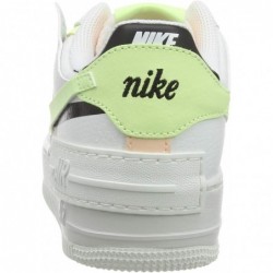 Chaussure de basket-ball Nike Air Force 1 Mid '07 Leather pour femme, blanche 366731-100