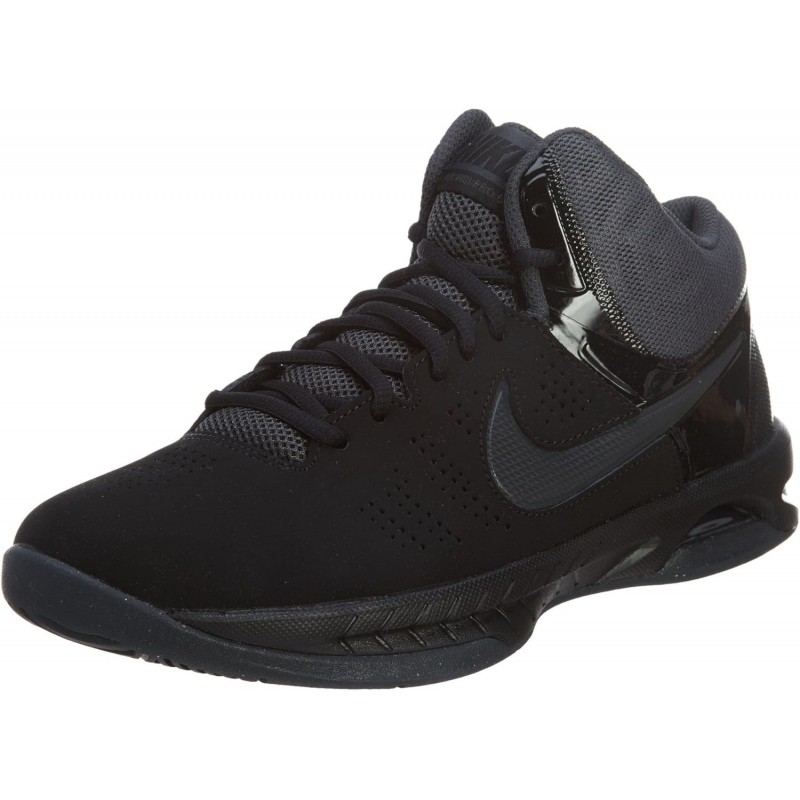 Chaussures de basket-ball Nike Air Visi Pro VI Nubuck pour hommes, noir/anthracite