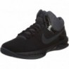 Chaussures de basket-ball Nike Air Visi Pro VI Nubuck pour hommes, noir/anthracite