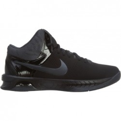 Chaussures de basket-ball Nike Air Visi Pro VI Nubuck pour hommes, noir/anthracite