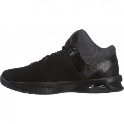 Chaussures de basket-ball Nike Air Visi Pro VI Nubuck pour hommes, noir/anthracite