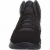 Chaussures de basket-ball Nike Air Visi Pro VI Nubuck pour hommes, noir/anthracite