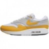 Chaussures Nike Air Max 1 Essential pour homme (FZ5808-100, blanc/platine pur/noir/or université)