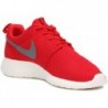 Nike Roshe Run Rosherun Rouge Gris Voile Hommes Sportwear Chaussures De Course 511881-601