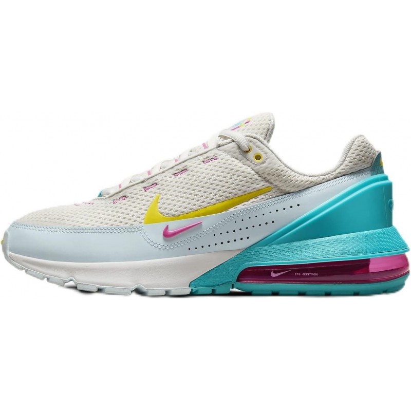 Chaussures Nike Air Max Pulse pour homme (HF4890-094, teinte platine/cactus poussiéreux/rose ludique/éclair)