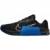 Chaussures d'entraînement Nike Metcon 9 (Team) pour homme (FD5431-007, noir/bleu signal/gris fumée/blanc)