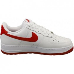 Chaussures Nike Air Force 1 '07 pour homme (FJ4146-106, blanc/blanc/rouge dragon)