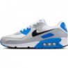 Chaussures Nike Air Max 90 pour homme (FN6958-102, blanc/bleu photo/platine pur/noir)