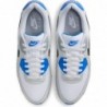 Chaussures Nike Air Max 90 pour homme (FN6958-102, blanc/bleu photo/platine pur/noir)