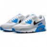 Chaussures Nike Air Max 90 pour homme (FN6958-102, blanc/bleu photo/platine pur/noir)