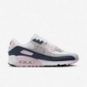 Chaussures Nike Air Max 90 pour homme (DM0029-106, blanc/rose mousse/bleu marine armurerie/gris loup)