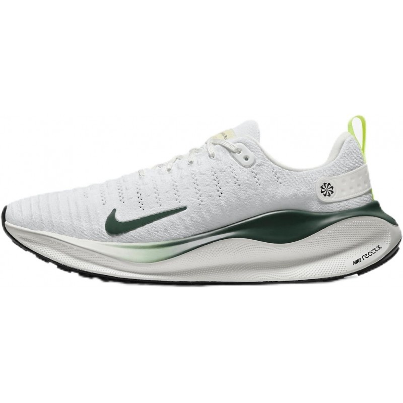 Chaussures de course sur route Nike InfinityRN 4 pour homme (FZ4019-100, blanc/volt/voile/vert pro)