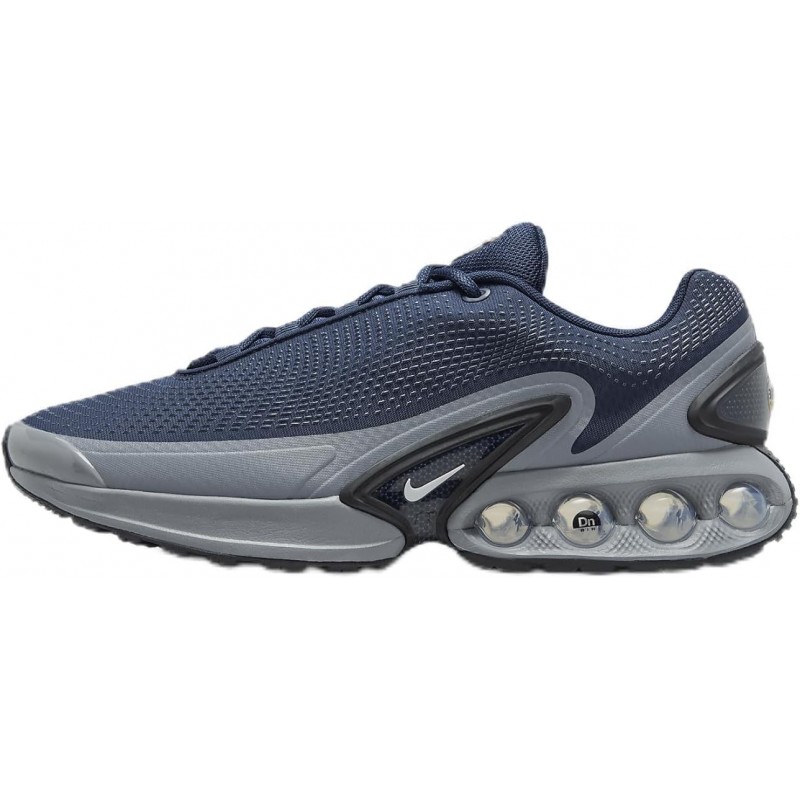 Chaussures Nike Air Max DN (DV3337-401, bleu marine/gris froid/noir/blanc)