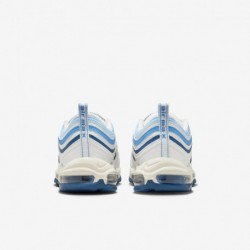 Chaussures Nike Air Max 97 pour homme (FN6957-100, blanc sommet/bleu court/bleu photo clair/noir)