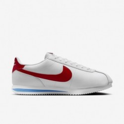 Chaussures Nike Cortez pour homme (DM4044-108, blanc/bleu université/rouge université)