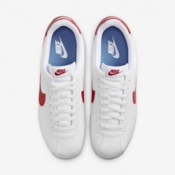 Chaussures Nike Cortez pour homme (DM4044-108, blanc/bleu université/rouge université)