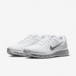 Chaussures Nike Air Max 2013 pour homme (HF4884-100, blanc/noir/argent métallique)