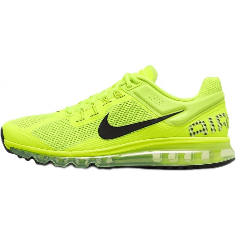 Chaussures Nike Air Max 2013 pour homme (HF3660-700, Volt/Cyber/Noir)