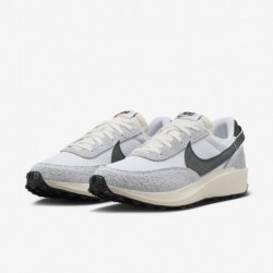 Nike Waffle Debut Vintage (DX2931-101, Blanc/Lait de coco/Orange/Vert vintage)