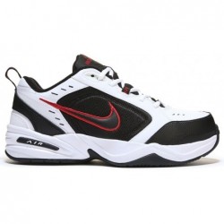 Chaussures de marche Nike Air Monarch IV pour homme, blanc/noir/rouge