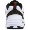 Chaussures de marche Nike Air Monarch IV pour homme, blanc/noir/rouge