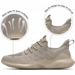 Mevlzz Chaussures de course pour hommes, baskets de marche, de tennis, décontractées, en maille, respirantes, légères, pour le t