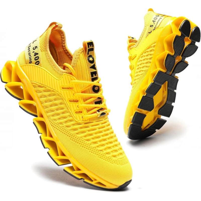 Chaussures de course pour hommes Blade Tennis Marche Baskets mode Respirantes Antidérapantes Gym Sports Travail Baskets