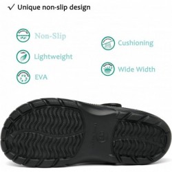 ChayChax Sabots de soutien de la voûte plantaire pour hommes et femmes Chaussures de jardin Chaussons de plage d'extérieur à enf