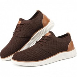 VILOCY Baskets tendance pour hommes Chaussures de marche décontractées Oxfords d'affaires Confortables Respirantes Légères Tenni