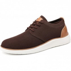 VILOCY Baskets tendance pour hommes Chaussures de marche décontractées Oxfords d'affaires Confortables Respirantes Légères Tenni