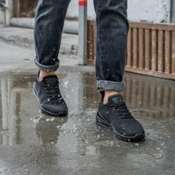 LARNMERN Chaussures de travail antidérapantes pour hommes Baskets de marche résistantes à l'eau Zapatos Trabajo Waterproof Food 