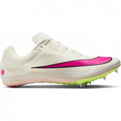 Chaussures d'athlétisme Nike Rival Sprint (DC8753-101, Voile/Twist citron clair/Glace goyave/Rose féroce)