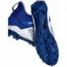 Chaussures de football Nike Alpha Menace Pro2 Mid pour homme #BV3945-101 Blanc/Bleu royal équipe