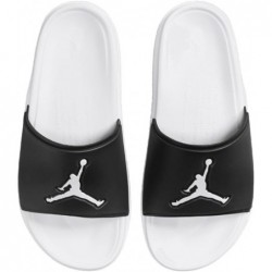 Claquettes Nike Jordan Jumpman pour homme (noir/blanc/blanc) (noir/blanc/blanc)