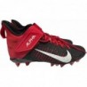 Chaussures de football Nike Alpha Menace Pro2 Mid pour homme #BV3945-600 Noir/Rouge/Blanc