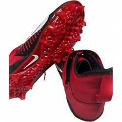 Chaussures de football Nike Alpha Menace Pro2 Mid pour homme #BV3945-600 Noir/Rouge/Blanc