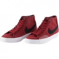 Nike Sb Zoom Blazer Mid PRM Baskets Homme Da1839 Baskets Chaussures (Rouge/Noir)