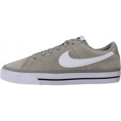 Chaussures Nike Court Legacy Suede pour homme Couleur : Gris/Blanc