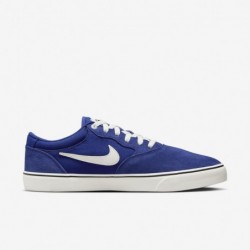 Chaussures de skate Nike SB Chron 2 (DM3493-401, bleu royal profond/bleu royal profond/voile)