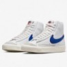 Nike Blazer Mid 77 Femme Blanc/Game Royal-Sail-Noir