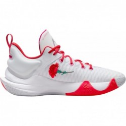 Chaussures de basket-ball Nike Giannis Immortality (Cz4099-101) pour hommes, baskets blanches/rouges